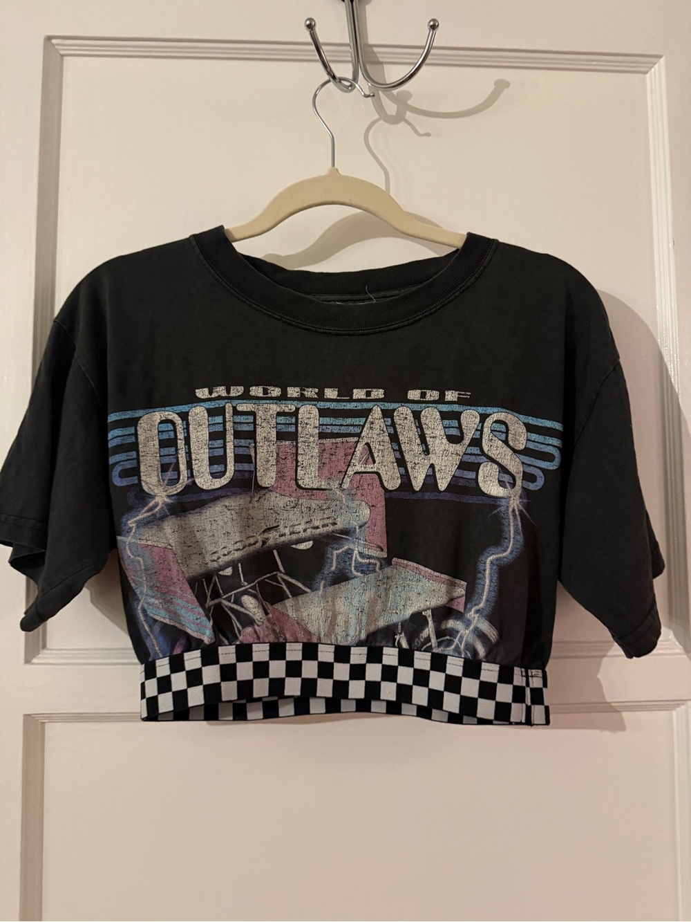Reworked Vintage NASCAR Tee - Cropped